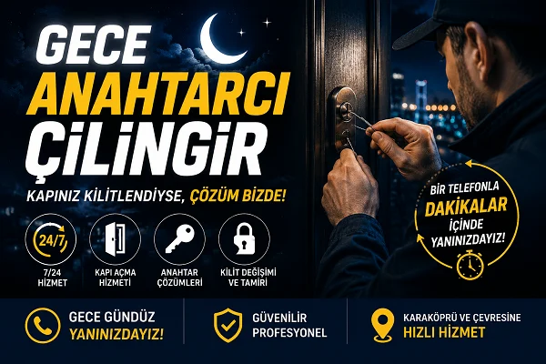 Karaköprü Gece Anahtarcı Çilingir
